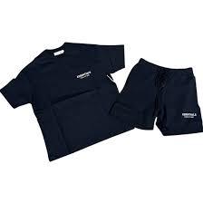 Essentials Short Set Black