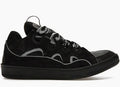 Lanvin Curb Sneakers Black Grey