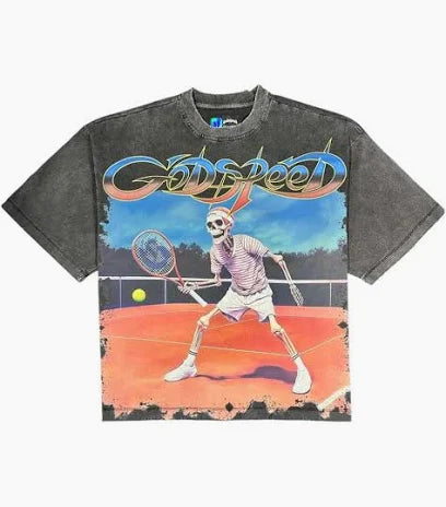 Godspeed Top Spin Tee Black